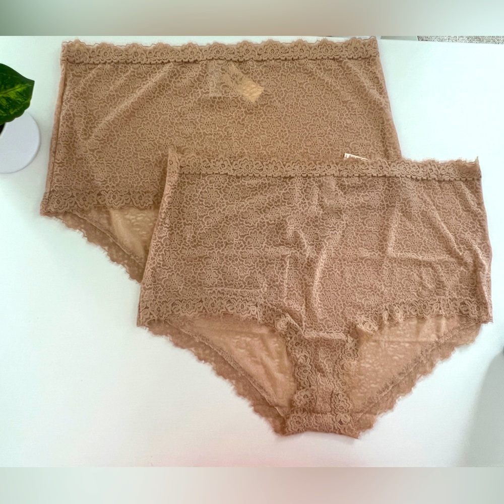 Pink Lacy Aerie Panties (2pk)
